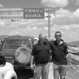 yushu 2006, al passo di cinquemila metri con giancarlo liguori